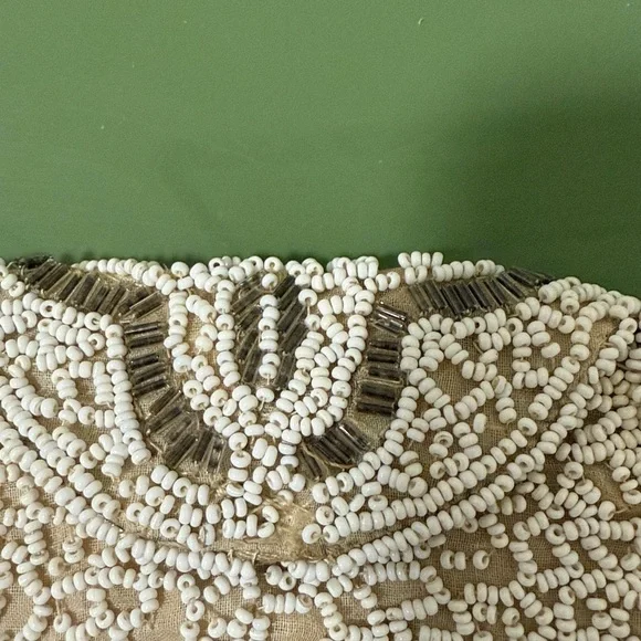 Antique Beaded Purse 1930’s. Handmade in Belgium. - Picture 6 of 6